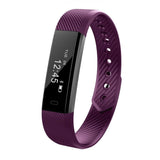 Fitness Tracker Smart Bracelet ID115 Bluetooth Call Remind Remote Self-Timer Smart Watch Activity Tracker Calorie Counter Wireless Pedometer Sport Band Sleep Monitor for Android iOS Phone