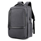 Waterproof Men's Business Charging Backpack