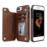Retro Leather Wallet Case