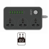 3 Socket+6 USB Ports Charging Board