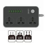 3 Socket+6 USB Ports Charging Board