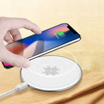 10W Qi Fast Wireless Charging Pad with LED Breathing Light
