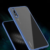 ROCK For Huawei P20 / P20 Pro case, Crystal Clear Phone protection soft + hard hybrid case for huawei p 20 p20 cover