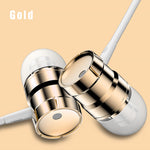 Rock In-ear Stereo Earphone Headset 3.5mm with Mic Earbuds for iPhone, SamSung,Huawei,Xiaomi and More Fone De Ouvido