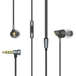 Rock Zircon Stereo Earphone In Ear Headset With Micro 3.5mm In Balanced Immersive Bass Earphones for iPhone for Xiaomi Huawei