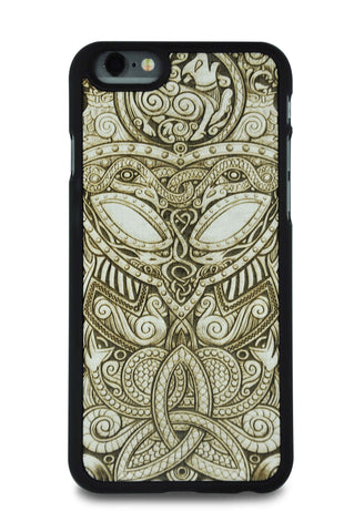 MMORE WhiteWood Viking Mask Phone case