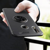 P20 Magnetic Car Holder Case For Huawei P20 lite P20 Pro Case 360 Rotating Finger Ring Phone Cover For Huawei Nova 3 3i 3E Capa