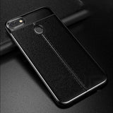 ZNP Luxury Litchi Leather Material Phone Case For Huawei Nova 2 3i 2s 3 3e Soft TPU Cover For Honor V9 Play 10 Lite 8X Max Cases