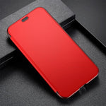 Filp Case Tempered Glass Full Protective Case