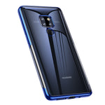 Baseus Luxury Plating TPU Case For Huawei Mate 20 Ultra Thin Soft Silicone Case For Huawei Mate 20 Pro Phone Cover Transparent