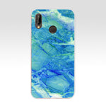 Soft Silicone Marble Huawei P20 lite Case